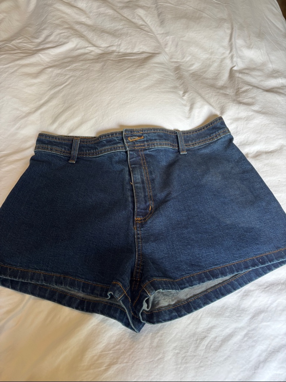 Universal Thread Dark Blue Denim Women's  Sailor Shorts